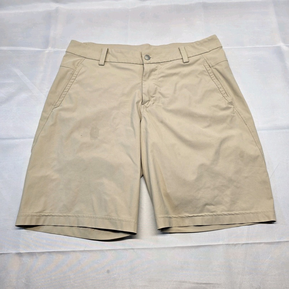 Lululemon Men Chino Shorts 34x10 **read**‎